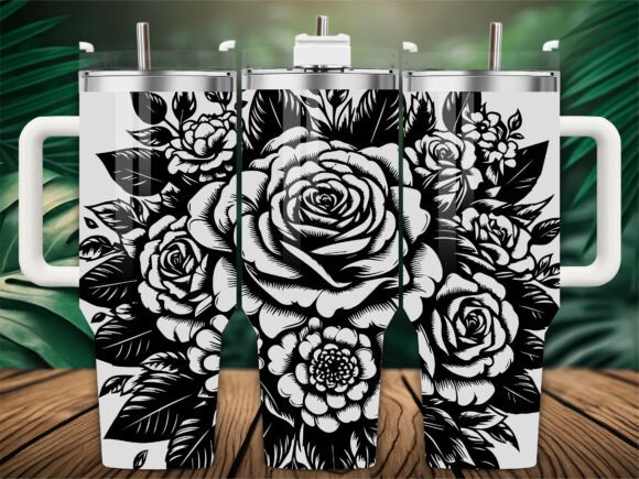 Floral Bouquet Graphics for Crafts