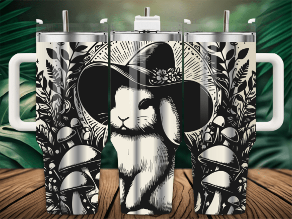 Floral Easter Bunny Witch: Graphics & Crafts Review