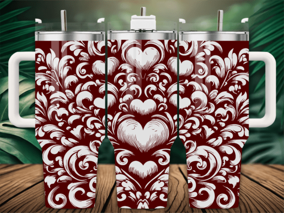 Floral Heart PNG: Graphic Design Asset for Crafts & Branding