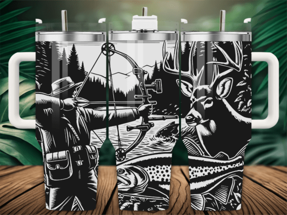 Hunting Fishing Hunter: Design Review for Embroidery