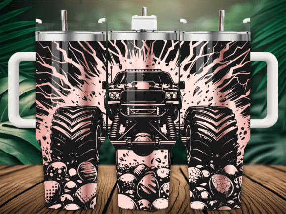 Monster Truck Easter Tumbler Graphics Tumbler Wraps Review