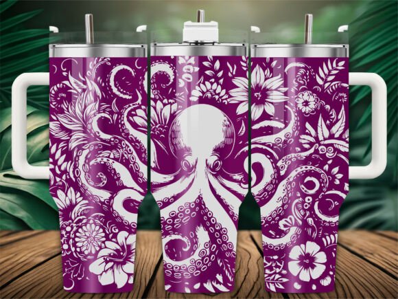 Octopus Mandala Graphics for Crafts & Cricut Projects