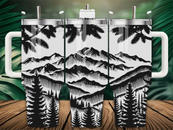 Pine Forest Mountain: A Practical Embroidery Design Evaluation
