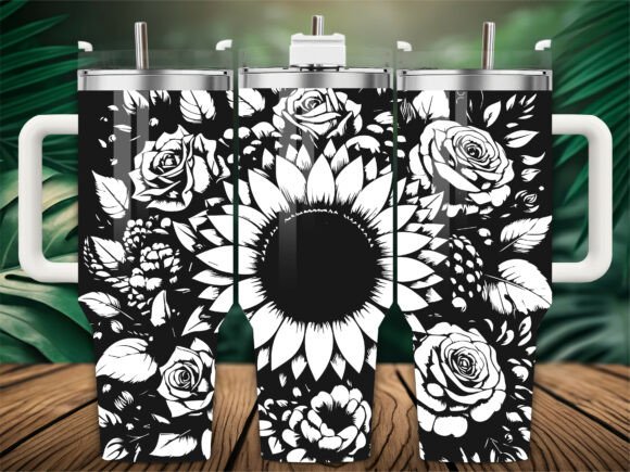 Rose Sunflower Mix Graphics for Crafts Review