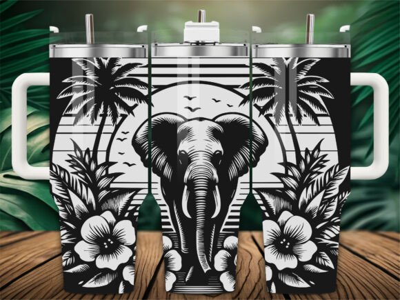 Tropical Elephant Graphics Review for Crafts