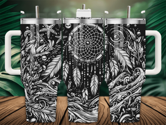 Underwater Dreamcatcher Tumbler Graphics & Crafts